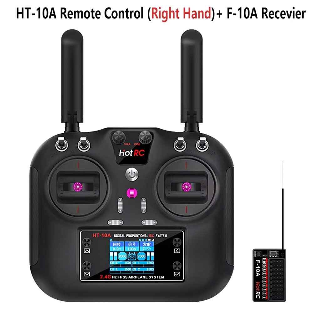 Drone Rc Car - Hotrc HT-10A 2.4G 10CH 송신기 F10A