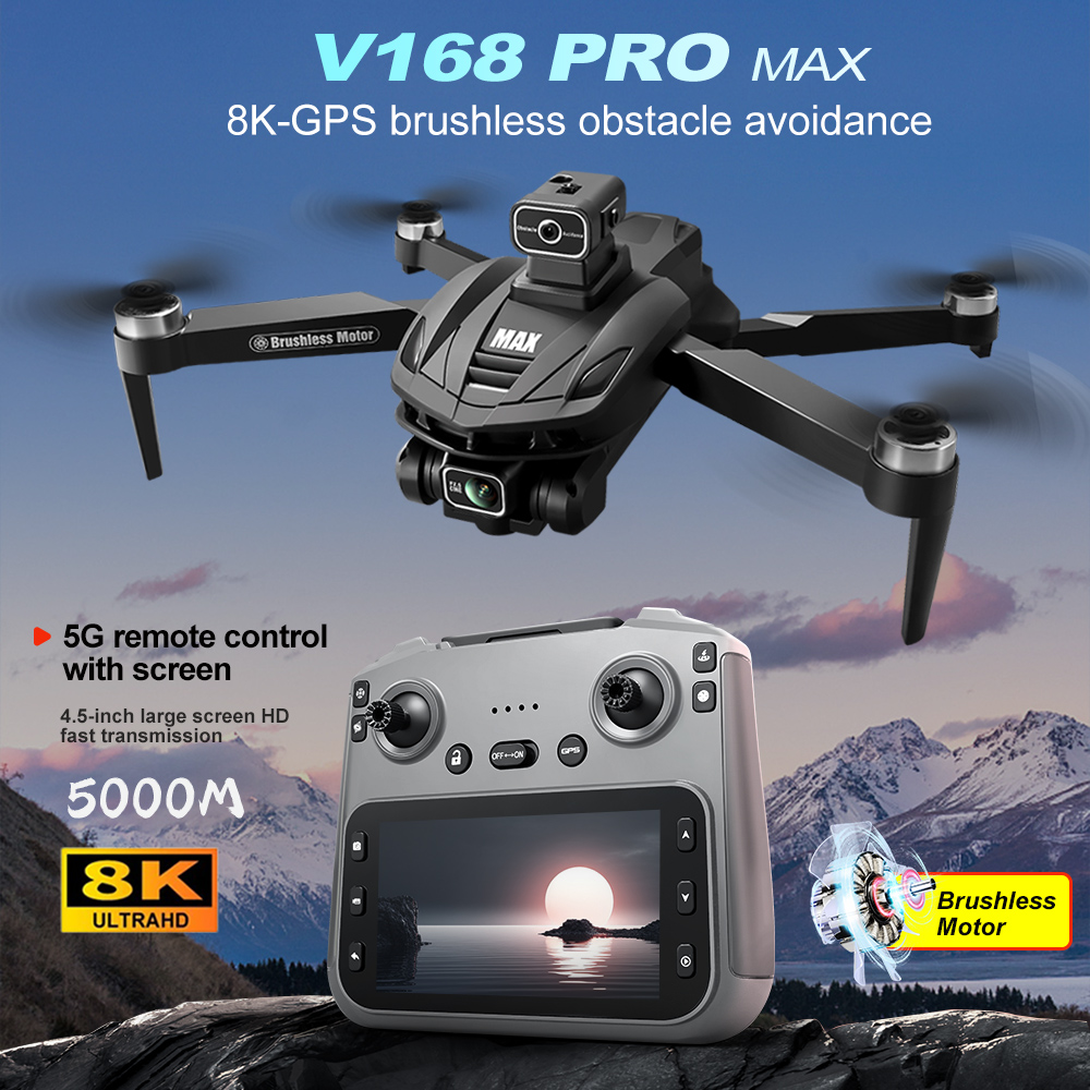 Gps Module Drone - V168 PRO Max GPS 드론 8K