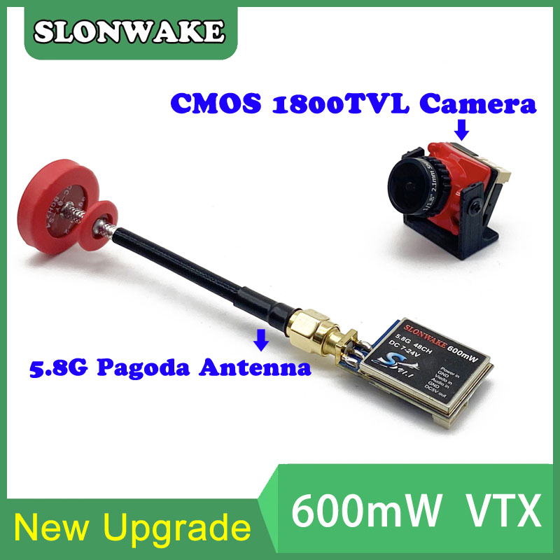 5.8G 48CH 600mW 조정 가능한 VTX-CAM - Drone Rc Controller And Receiver 리뷰 및 가격