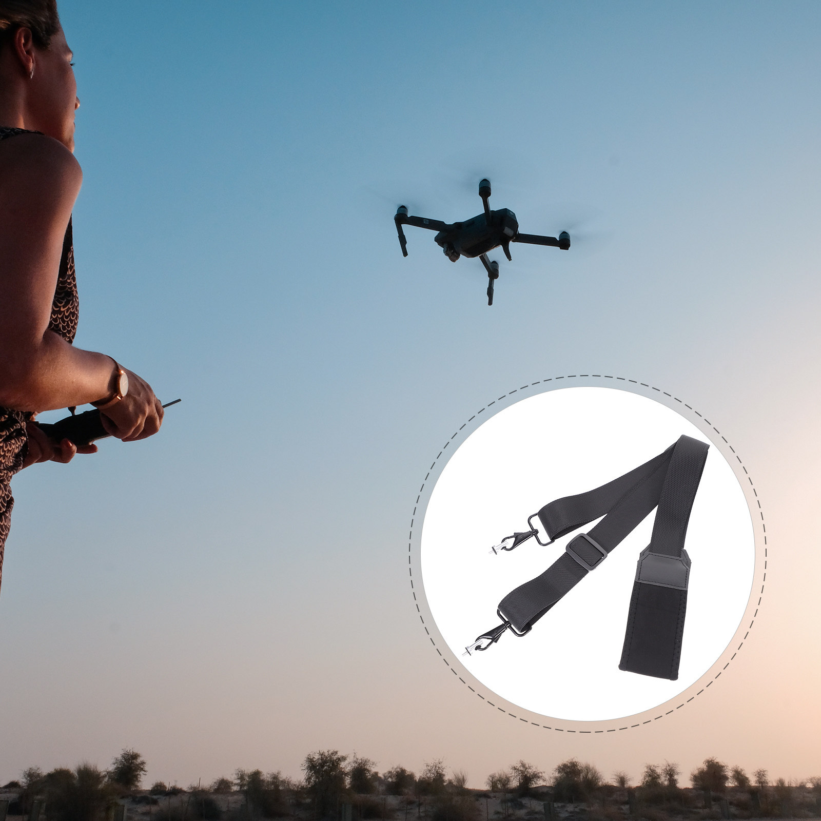 2 3 호환 가능한 Rc 컨트롤러 넥 스트랩 드론 송신 - Drone Rc Lanyard 리뷰 및 가격