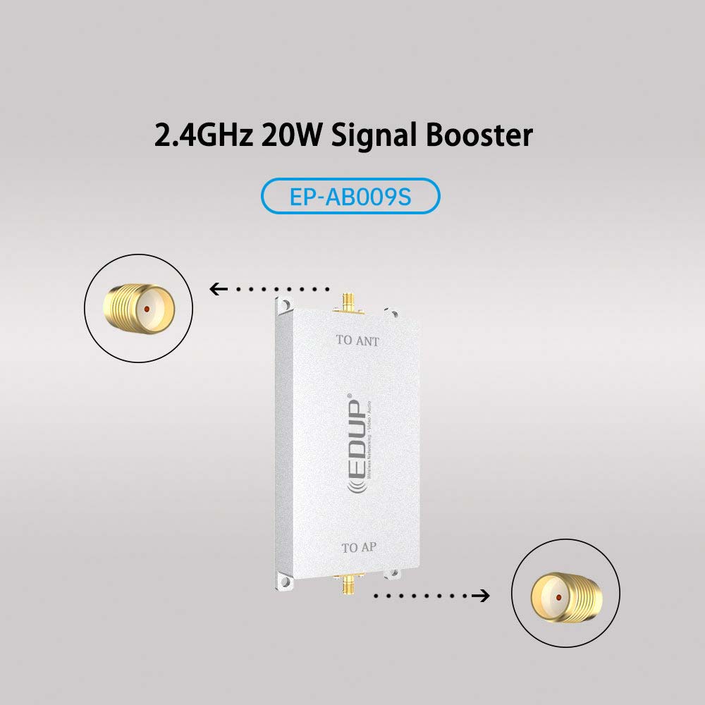 EDUP EP-AB009 2.4GHz 20W WiFi  - Drone Rc Signal 리뷰 및 가격