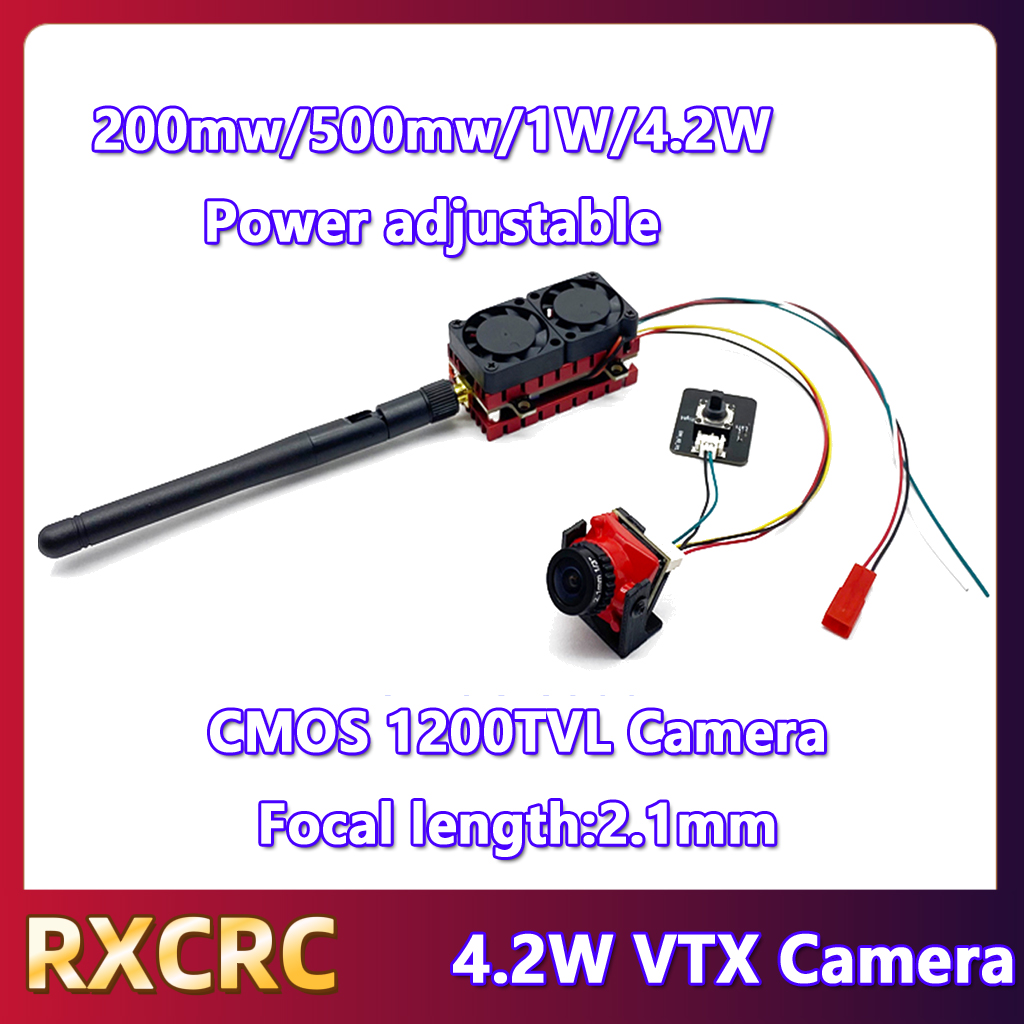 RXCRC 5.8G 48CH 4.2W 고출력 VTX 송 - Drone Rc Controller And Receiver 리뷰 및 가격