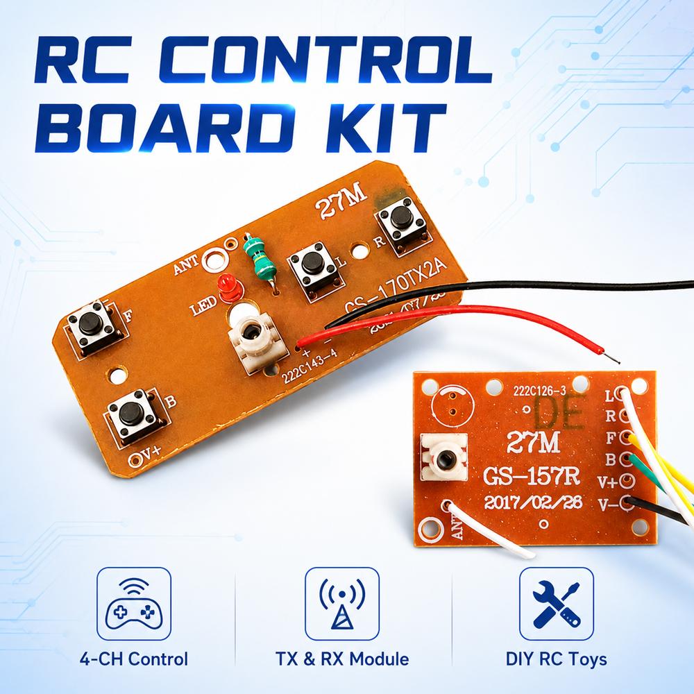4CH RC 원격 제어 회로 PCB 송신기 수신기 보드 - Joystick Rc Drone 리뷰 및 가격