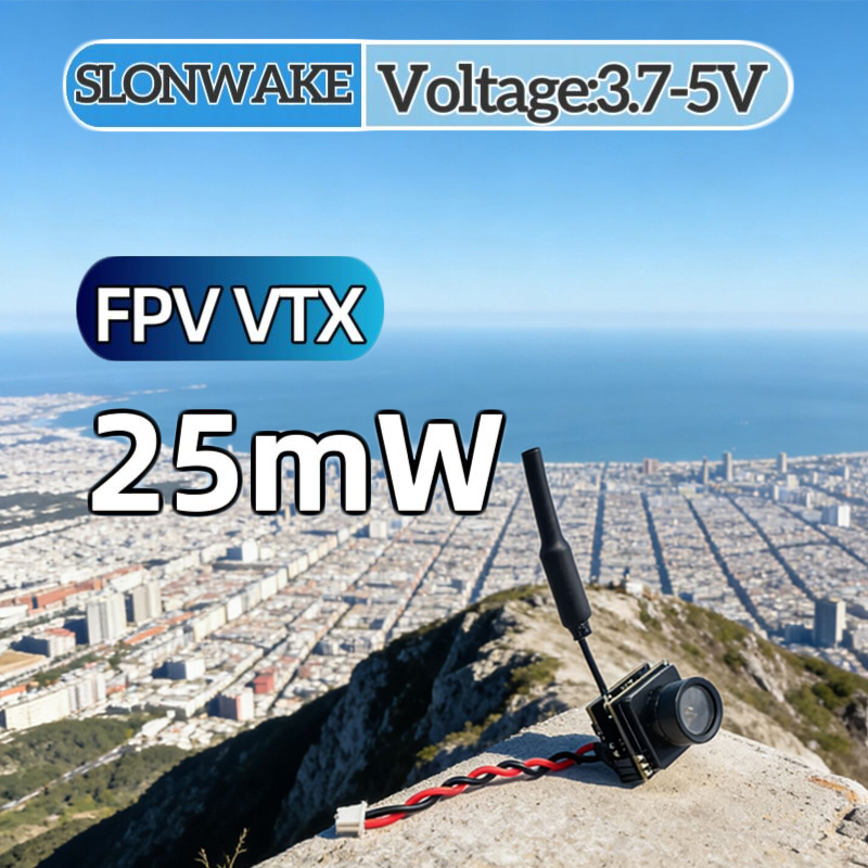 SLONWAKE FPV 25mW 전력 시뮬레이션 VTX - Drone Rc Controller And Receiver 리뷰 및 가격