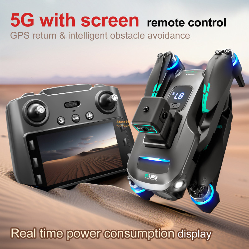 8K 듀얼 카메라 5G WIFI FPV 원격 제어 Qu - Gps Module Drone 리뷰 및 가격