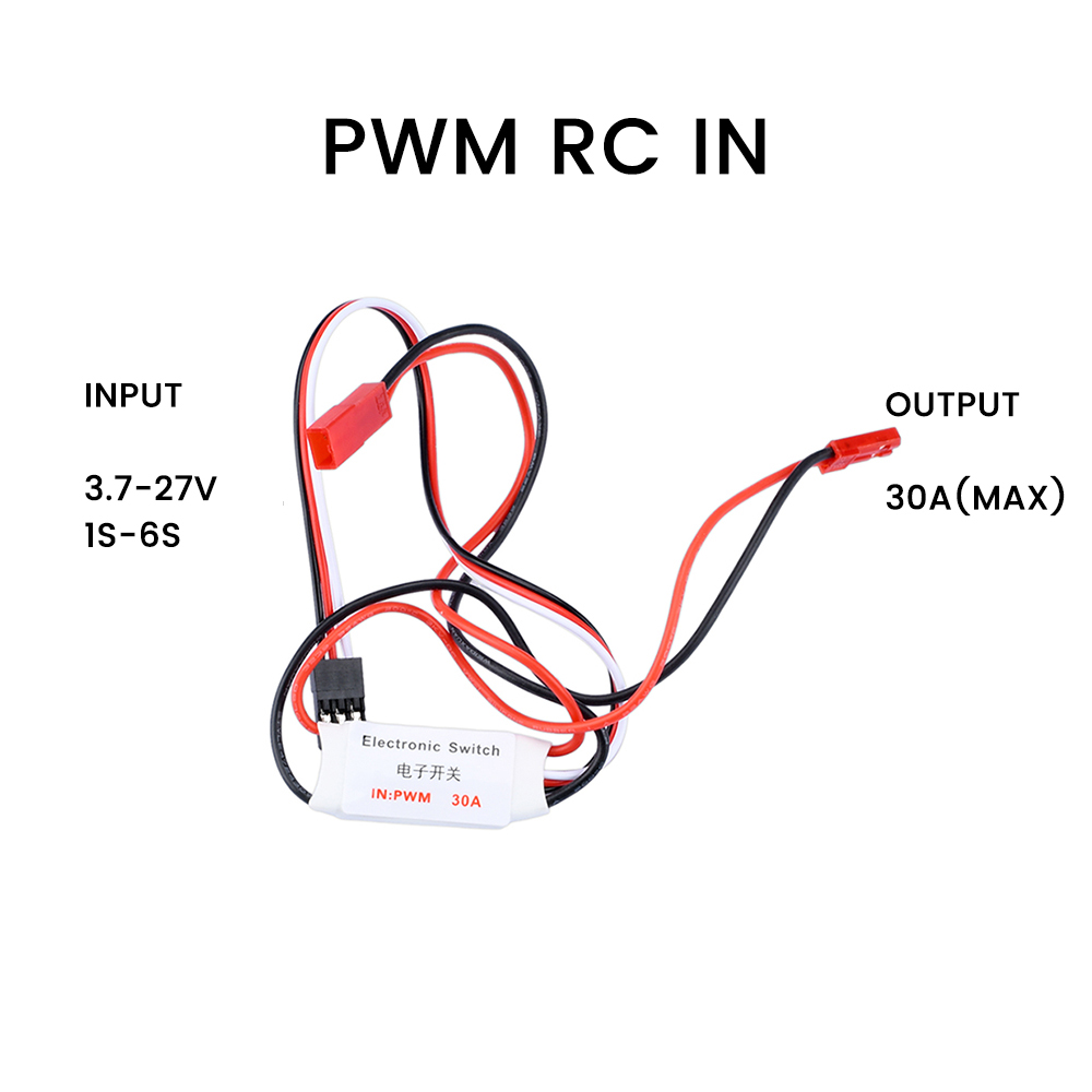 3.7-27V 30A 원격 제어 전자 스위치 PWM 신 - Drone Rc Signal 리뷰 및 가격