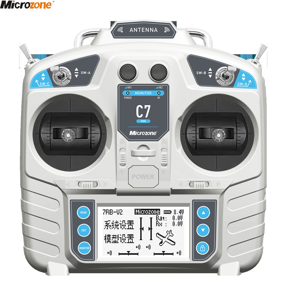 마이크로존 MC7 컨트롤러 C7 미니 송신기 2.4G  - Drone Helicopter Rc 리뷰 및 가격