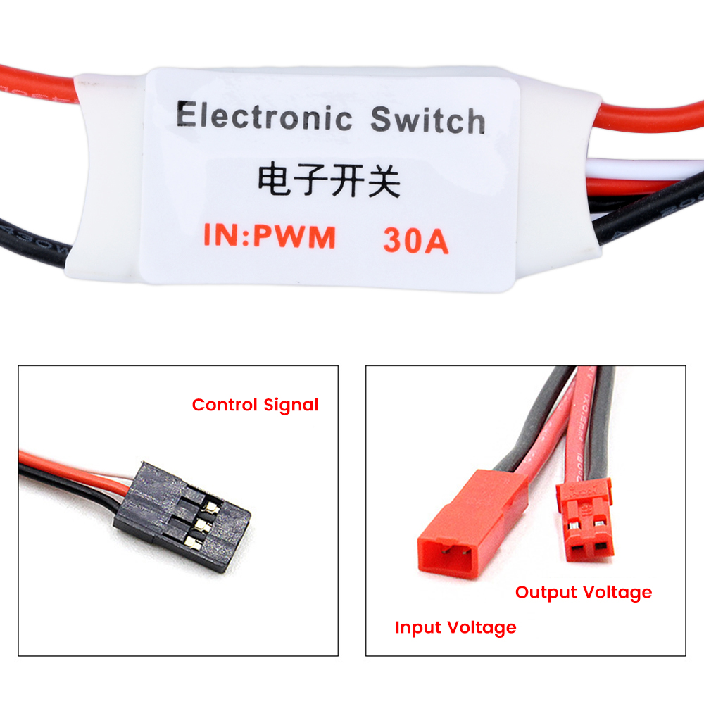 2~30A 고전류 원격 제어 전자 스위치 3-30V 항 - Drone Rc Signal 리뷰 및 가격