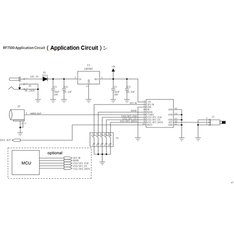 A01K-RF7500 6G-7.5G VRX 수신기 모듈 - Drone Rc Signal 리뷰 및 가격