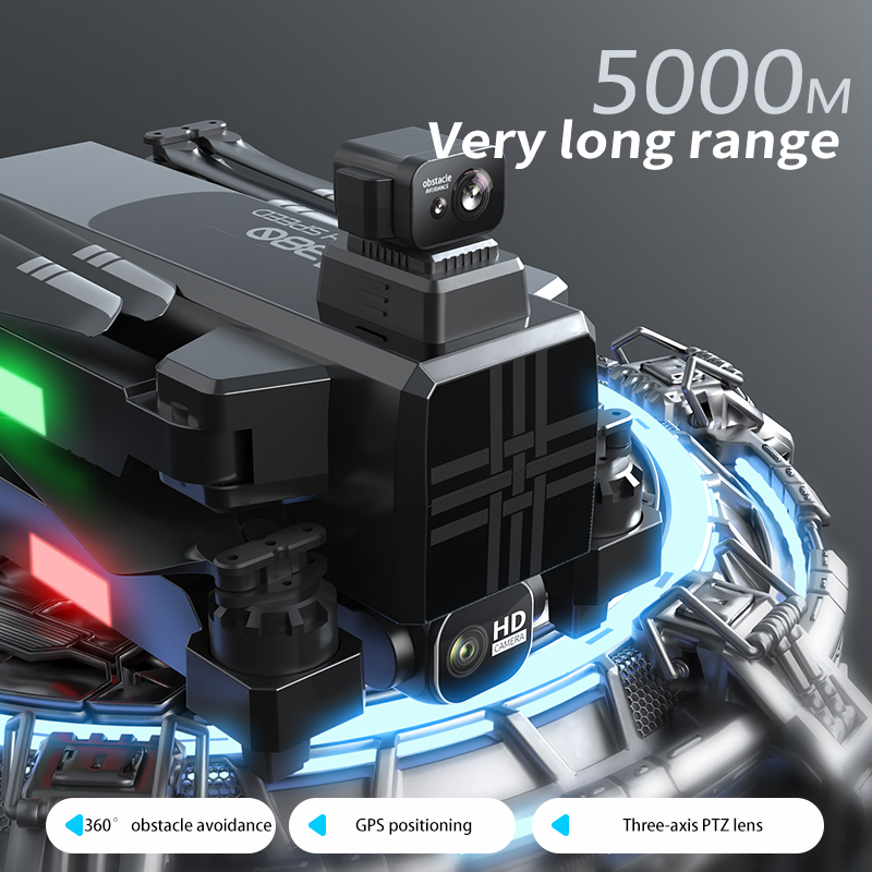 A380 드론 4K HD 3 축 흔들림 방지 팬 틸트  - Gps Module Drone 리뷰 및 가격