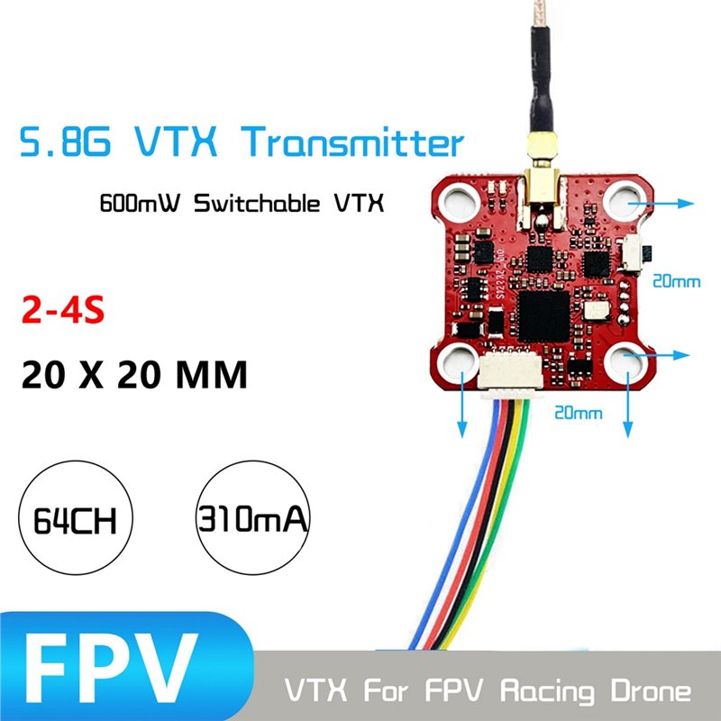 B27B MINI008 VTX 64CH 5.8G 아날로 - Drone Rc Signal 리뷰 및 가격